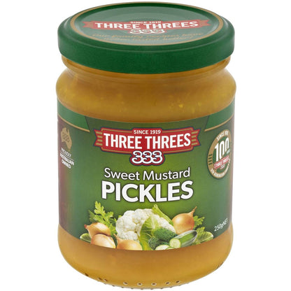 Three Threes Pickles