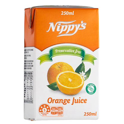 Nippys Juice Boxes 250 ml