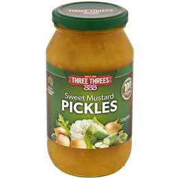 Three Threes Pickles